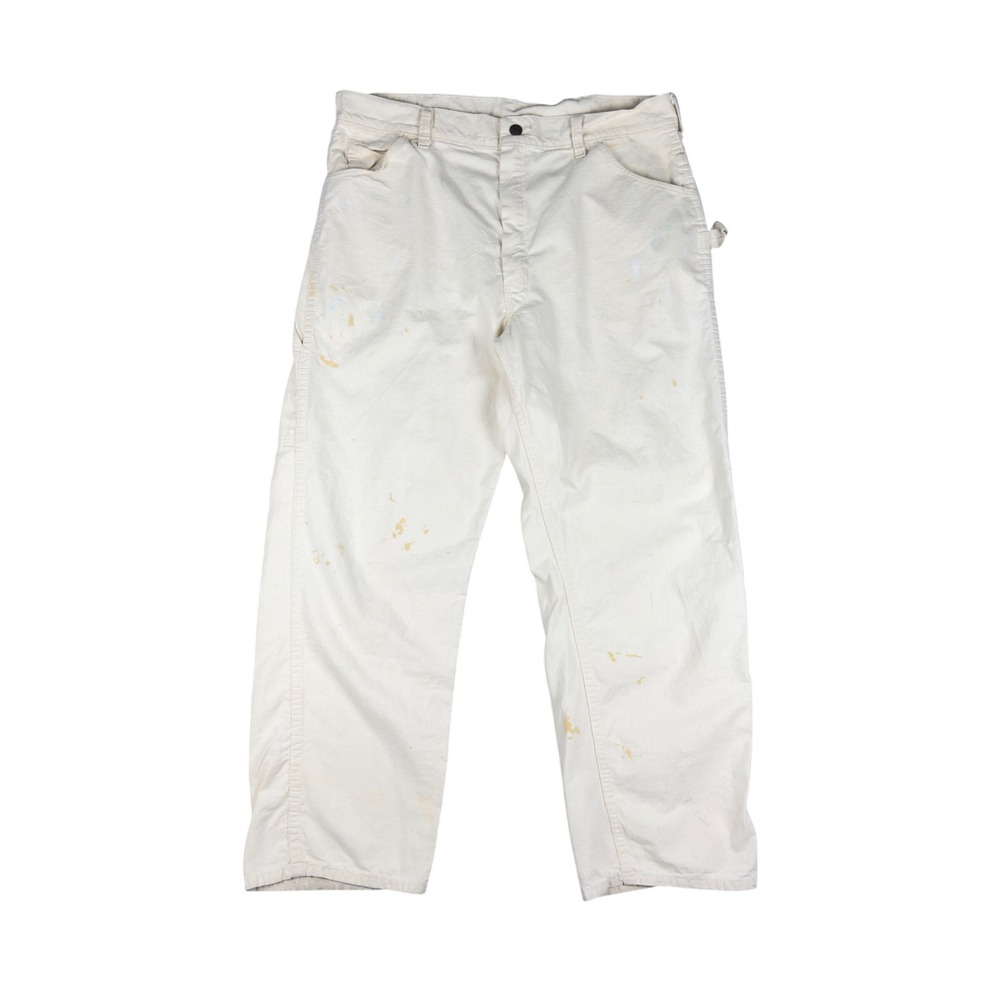 Vtg 70s Big Yank Painter Carpenter Pants 36x28 Union Made in USA Workwear